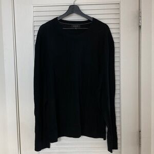 Banana Republic Black Merino Wool Crewneck Sweater XXL